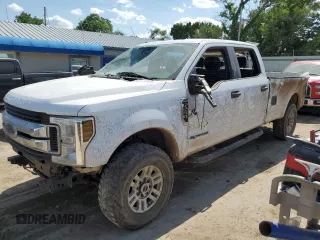 2019 Ford F-250 XL с VIN 1FT7W2BT6KEE35398, выставлен на аукционе Copart как лот 58173695 с пробегом 170 855 миль миль и Списание • Salvage title. История ставок и продаж доступна на DreamBid. Изображение 1.