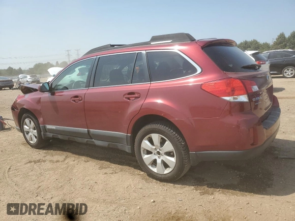 2012 Subaru Outback Prem with VIN 4S4BRCCC6C3250542, listed as a Copart auction lot 60370235 with 169,871 mi miles and Salvage title. Bid and sale history available at DreamBid. Image 2.