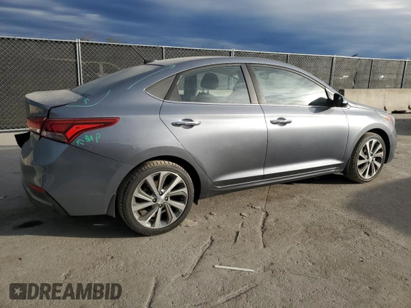 2019 Hyundai Accent Limited with VIN 3KPC34A36KE049010, listed as a Copart auction lot 88732155 with 63,599 mi miles and Non Repairable. Bid and sale history available at carsss.com. Image 3.