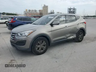 2014 Hyundai Santa Fe with VIN 5XYZT3LB2EG202045, listed as a Copart auction lot 62382665 with 125,713 mi miles and Salvage title. Bid and sale history available at DreamBid. Image 1.