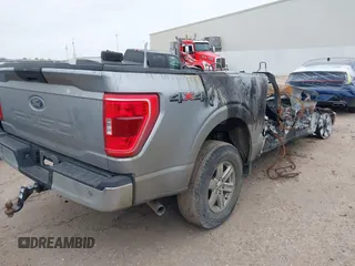 2023 Ford F-150 XL with VIN 1FTEW1EB7PKD84331, listed as a IAAI auction lot 41261368 with Not Provided miles and . Bid and sale history available at carsss.com. Image 4.