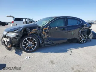 2016 Acura TLX V6 Tech with VIN 19UUB2F55GA008109, listed as a Copart auction lot 42569715 with 0 mi miles and Salvage Title. Bid and sale history available at carsss.com. Image 1.
