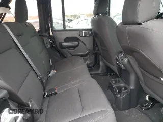 2023 Jeep Wrangler Sport S with VIN 1C4HJXDN1PW596242, listed as a Copart auction lot 82020314 with 30,061 mi miles and Salvage title. Bid and sale history available at DreamBid. Image 11.