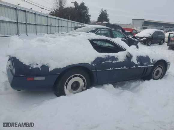1984 Chevrolet Corvette with VIN 1G1AY0781E5106551, listed as a Copart auction lot 41592385 with 0 mi miles and Clean Title. Bid and sale history available at carsss.com. Image 3.
