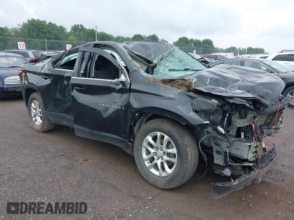 2021 Chevrolet Traverse LS with VIN 1GNERFKW8MJ174079, listed as a IAAI auction lot 42618437 with 66,541 mi miles and . Bid and sale history available at DreamBid. Image 1.