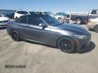 2017 BMW 2 Series M240i xDrive z VIN WBA2L3C34HV667639, wystawiony jako Copart lot #49354335 z przebiegiem 127 175 mil mil oraz Szkoda całkowita • Salvage title. Historia ofert i sprzedaży dostępna na DreamBid. Obrazek 4.
