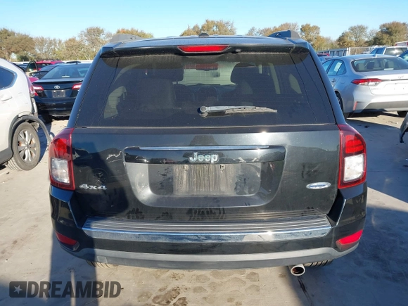 2016 Jeep Compass High Altitude Edition with VIN 1C4NJDEB0GD730420, listed as a IAAI auction lot 40889347 with 115,261 mi miles. Bid and sale history available at carsss.com. Image 17.