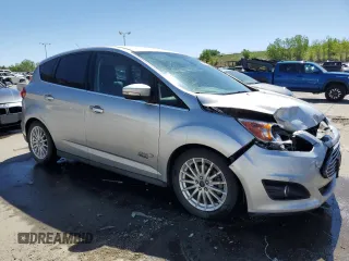 2015 Ford C-Max Energi SEL with VIN 1FADP5CU7FL118536, listed as a Copart auction lot 56457344 with 110,820 mi miles and Salvage Title. Bid and sale history available at carsss.com. Image 4.