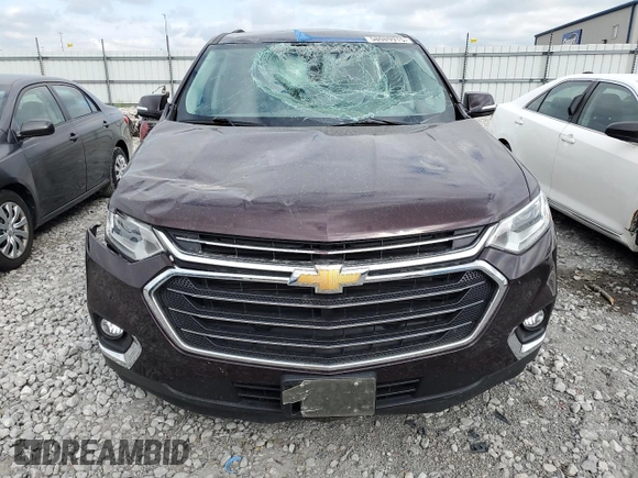2019 Chevrolet Traverse LT Cloth with VIN 1GNERGKW9KJ201891, listed as a Copart auction lot 58089915 with 71,660 mi miles and Salvage title. Bid and sale history available at DreamBid. Image 5.