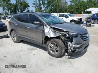 2018 Hyundai Santa Fe 2.4L with VIN 5NMZU3LB0JH064275, listed as a Copart auction lot 54542945 with 102,529 mi miles and Salvage title. Bid and sale history available at DreamBid. Image 4.