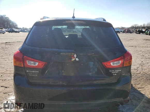 2015 Mitsubishi Outlander Sport 2.4 GT with VIN 4A4AP4AW3FE028339, listed as a Copart auction lot 87194324 with 143,507 mi miles and Salvage Title. Bid and sale history available at carsss.com. Image 6.