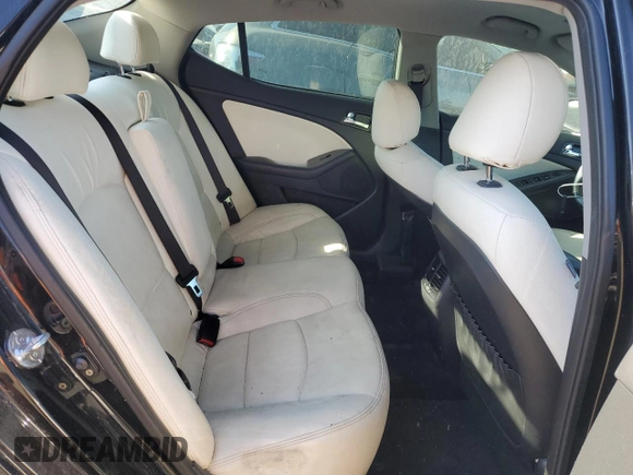 2013 Kia Optima Hybrid LX with VIN KNAGM4AD9D5038750, listed as a Copart auction lot 66559214 with 105,928 mi miles. Bid and sale history available at carsss.com. Image 10.