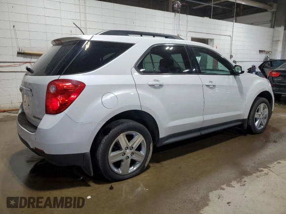 2016 Chevrolet Equinox LT with VIN 2GNALCEK5G6123132, listed as a Copart auction lot 50451575 with 124,996 mi miles and Clean Title. Bid and sale history available at carsss.com. Image 3.