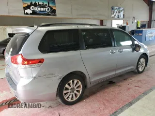 2011 Toyota Sienna XLE with VIN 5TDDK3DC7BS022837, listed as a Copart auction lot 60811445 with 210,732 mi miles and Salvage title. Bid and sale history available at DreamBid. Image 3.