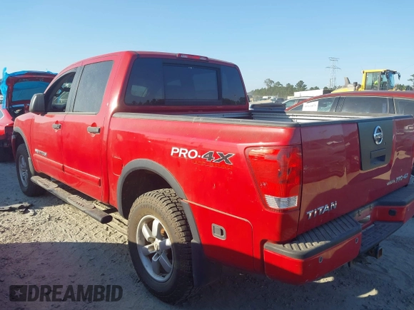 2012 Nissan Titan SL with VIN 1N6BA0ECXCN322271, listed as a IAAI auction lot 40563629 with 90,014 mi miles and . Bid and sale history available at DreamBid. Image 3.