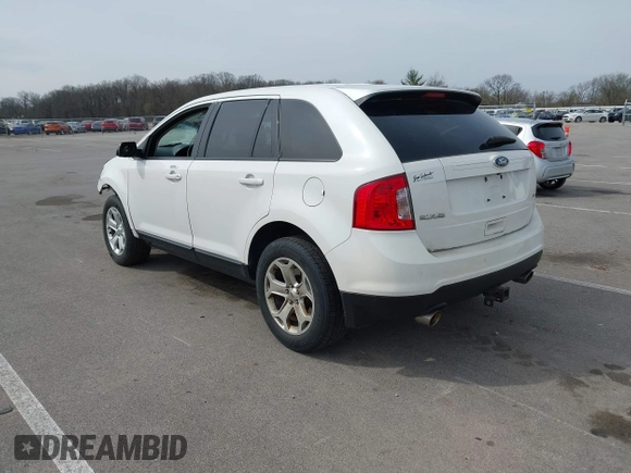 2013 Ford Edge SEL with VIN 2FMDK3JC7DBA61254, listed as a IAAI auction lot 41966459 with 169,950 mi miles. Bid and sale history available at carsss.com. Image 3.