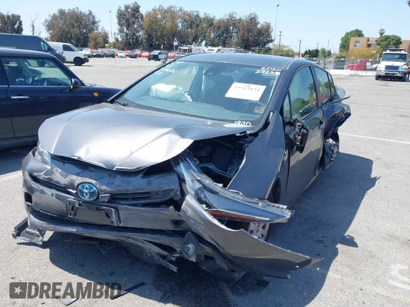 2020 Toyota Prius L Eco z VIN JTDKARFU3L3111990, wystawiony jako IAAI lot #41964834 z przebiegiem 67 873 mil mil oraz . Historia ofert i sprzedaży dostępna na DreamBid. Obrazek 17.