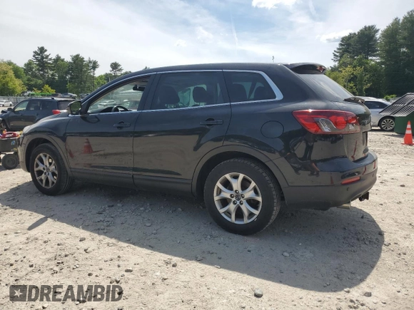 2014 Mazda CX-9 Touring with VIN JM3TB3CV7E0433491, listed as a Copart auction lot 58767425 with 138,335 mi miles and Clean title. Bid and sale history available at DreamBid. Image 2.