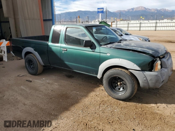 2001 Nissan Frontier XE with VIN 1N6DD26S21C320590, listed as a Copart auction lot 78059624 with Not provided miles and Salvage title. Bid and sale history available at DreamBid. Image 4.