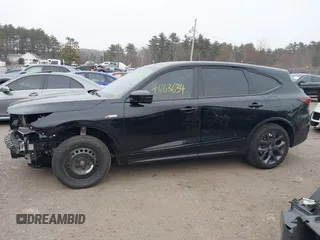 2024 Acura MDX w/A-Spec Package with VIN 5J8YE1H00RL030109, listed as a IAAI auction lot 41163634 with 25,054 mi miles. Bid and sale history available at carsss.com. Image 15.