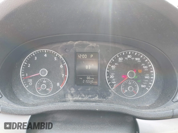 2012 Volkswagen Passat S with VIN 1VWAP7A39CC025836, listed as a IAAI auction lot 42148349 with 215,546 mi miles and . Bid and sale history available at DreamBid. Image 7.