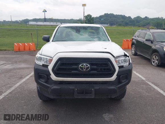 2023 Toyota Tacoma SR with VIN 3TYRX5GN7PT075078, listed as a IAAI auction lot 42421462 with 35,255 mi miles and . Bid and sale history available at DreamBid. Image 12.
