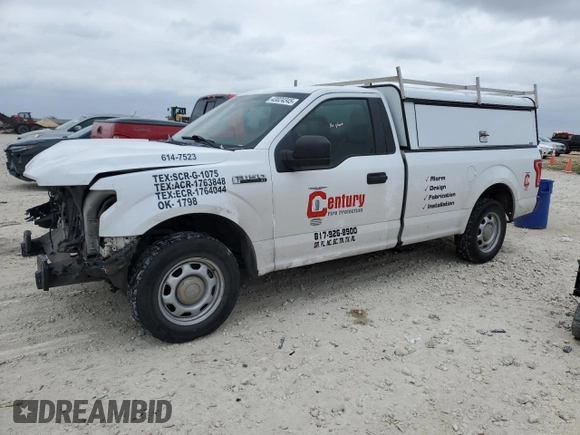 2016 Ford F-150 XL with VIN 1FTMF1CF2GKE19259, listed as a Copart auction lot 43024345 with 206,131 mi miles and Clean Title. Bid and sale history available at carsss.com. Image 1.
