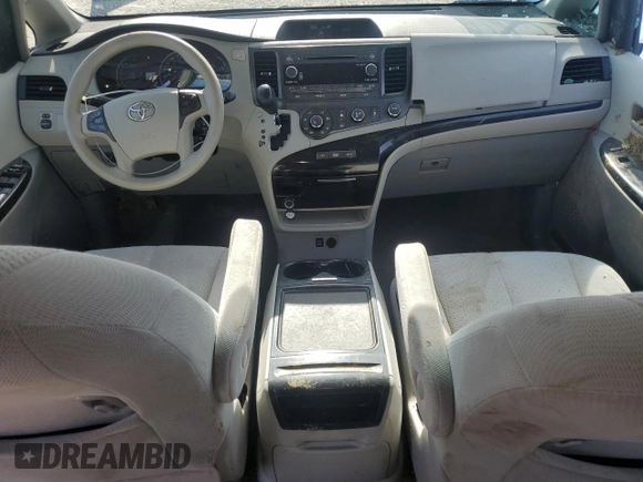 2012 Toyota Sienna LE AAS with VIN 5TDKK3DC1CS222623, listed as a Copart auction lot 44510455 with 164,491 mi miles and Salvage Title. Bid and sale history available at carsss.com. Image 8.