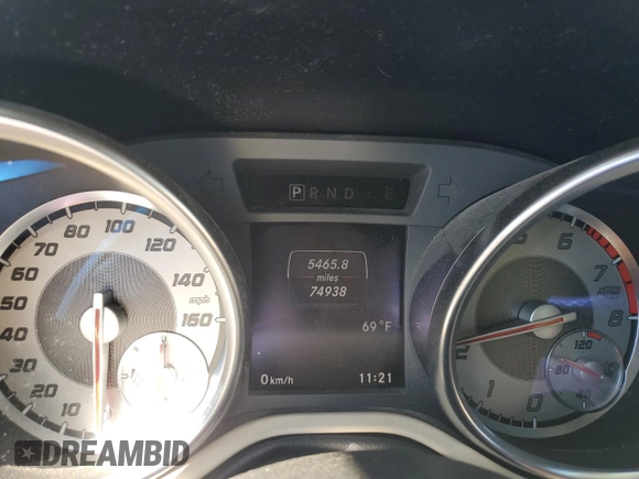 2015 Mercedes-Benz SLK-Class SLK 250 with VIN WDDPK4HA9FF096428, listed as a Copart auction lot 74772284 with 74,938 mi miles and Salvage Title. Bid and sale history available at carsss.com. Image 9.