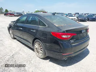 2015 Hyundai Sonata 2.4L Sport with VIN 5NPE34AF7FH250547, listed as a IAAI auction lot 42033370 with 79,840 mi miles. Bid and sale history available at carsss.com. Image 3.