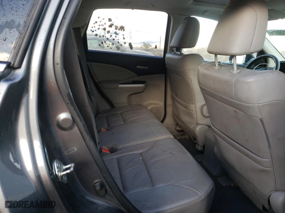 2013 Honda CR-V EX-L with VIN 2HKRM4H75DH609971, listed as a Copart auction lot 43820075 with 108,504 mi miles and Salvage Title. Bid and sale history available at carsss.com. Image 12.