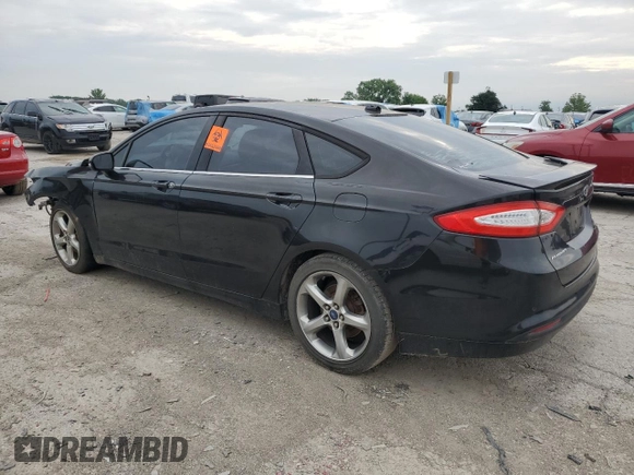 2013 Ford Fusion SE with VIN 3FA6P0HR0DR358543, listed as a Copart auction lot 60919215 with Not provided miles and Salvage title. Bid and sale history available at DreamBid. Image 2.