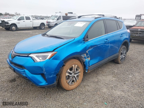 2018 Toyota RAV4 LE with VIN JTMBFREVXJJ739954, listed as a IAAI auction lot 41739873 with 13,726 mi miles. Bid and sale history available at carsss.com. Image 20.