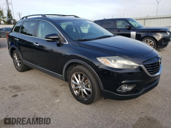 2015 Mazda CX-9 Grand Touring with VIN JM3TB2DA5F0447834, listed as a Copart auction lot 48388745 with 83,999 mi miles and Salvage Title. Bid and sale history available at carsss.com. Image 4.