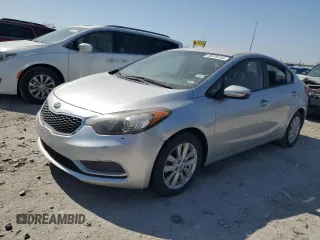 2014 Kia Forte LX with VIN KNAFX4A67E5241741, listed as a Copart auction lot 48578745 with 107,668 mi miles and Clean Title. Bid and sale history available at carsss.com. Image 1.