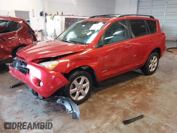 2006 Toyota RAV4 Limited with VIN JTMBK31V266007407, listed as a IAAI auction lot 41212882 with 134,337 mi miles. Bid and sale history available at carsss.com. Image 2.
