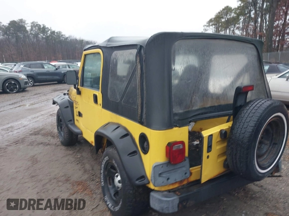 2000 Jeep Wrangler Sport with VIN 1J4FA49S4YP763414, listed as a IAAI auction lot 41478005 with 222,012 mi miles and . Bid and sale history available at DreamBid. Image 3.