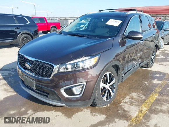 2018 Kia Sorento EX with VIN 5XYPH4A5XJG353687, listed as a IAAI auction lot 41523534 with 75,211 mi miles and . Bid and sale history available at DreamBid. Image 2.