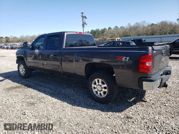 2011 Chevrolet Silverado 3500HD DRW LTZ with VIN 1GC4K1C82BF131014, listed as a Copart auction lot 88404475 with 159,674 mi miles and Salvage Title. Bid and sale history available at carsss.com. Image 2.