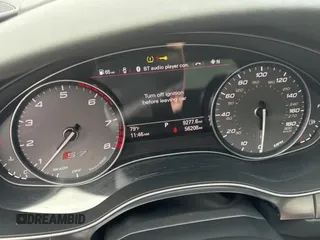 2018 Audi S7 Prestige with VIN WAU2FAFC0JN010706, listed as a Copart auction lot 81540284 with 56,208 mi miles and Salvage Title. Bid and sale history available at carsss.com. Image 8.