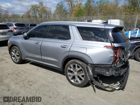 2020 Hyundai Palisade SEL with VIN KM8R4DHE9LU109343, listed as a Copart auction lot 52791105 with 51,542 mi miles and Salvage title. Bid and sale history available at DreamBid. Image 2.
