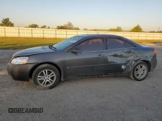 2006 Pontiac G6 6-Cyl with VIN 1G2ZG558664131857, listed as a Copart auction lot 47660935 with 188,353 mi miles and Salvage title. Bid and sale history available at DreamBid. Image 1.