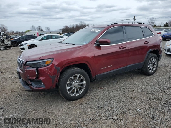 2019 Jeep Cherokee Latitude Plus with VIN 1C4PJMLB5KD330664, listed as a Copart auction lot 50945355 with 86,773 mi miles and Salvage Title. Bid and sale history available at carsss.com. Image 1.