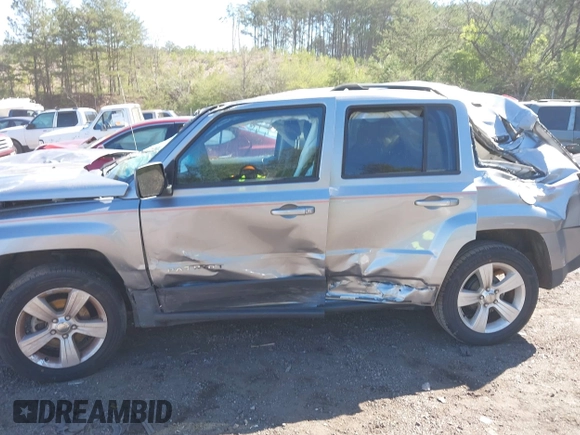 2017 Jeep Patriot High Altitude with VIN 1C4NJPFA4HD148863, listed as a IAAI auction lot 41822279 with 102,519 mi miles and . Bid and sale history available at carsss.com. Image 14.