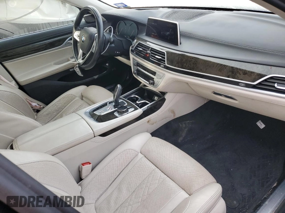 2017 BMW 7 Series 740i xDrive with VIN WBA7E4C3XHGV23345, listed as a Copart auction lot 40793704 with 71,046 mi miles. Bid and sale history available at carsss.com. Image 7.