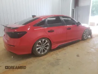 2023 Honda Civic Si z VIN 2HGFE1E56PH475990, wystawiony jako Copart lot #56703485 z przebiegiem 45 187 mil mil oraz Czysty tytuł • Clean title. Historia ofert i sprzedaży dostępna na DreamBid. Obrazek 3.