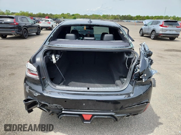 2019 BMW 5 Series 540i xDrive with VIN WBAJE7C53KWD55234, listed as a Copart auction lot 57797475 with 81,844 mi miles and Salvage title. Bid and sale history available at DreamBid. Image 6.