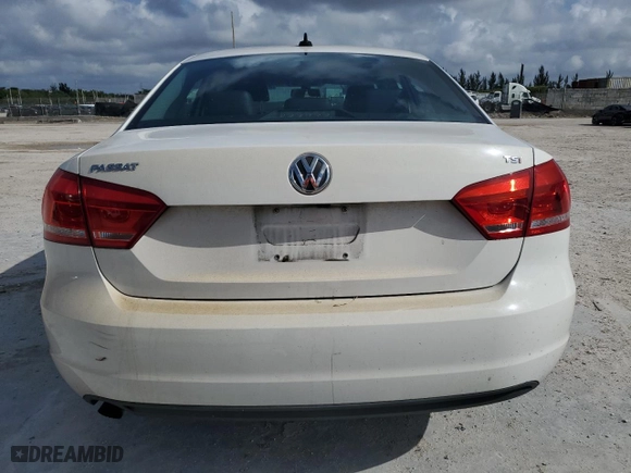 2015 Volkswagen Passat 1.8T Limited Edition with VIN 1VWAS7A39FC115068, listed as a Copart auction lot 51227235 with 159,995 mi miles and Salvage Title. Bid and sale history available at carsss.com. Image 6.