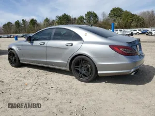 2012 Mercedes-Benz CLS 63 AMG with VIN WDDLJ7EB9CA026260, listed as a Copart auction lot 48987165 with 128,517 mi miles and Salvage title. Bid and sale history available at DreamBid. Image 2.