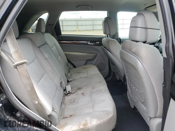2012 Kia Sorento LX with VIN 5XYKT4A64CG211596, listed as a Copart auction lot 51522015 with 190,813 mi miles and Clean Title. Bid and sale history available at carsss.com. Image 11.